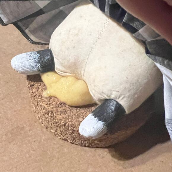 Wisty wonders Inc Crafty cat kitty doll anthropomorphic figurine *Cork bottom - Picture 2 of 16